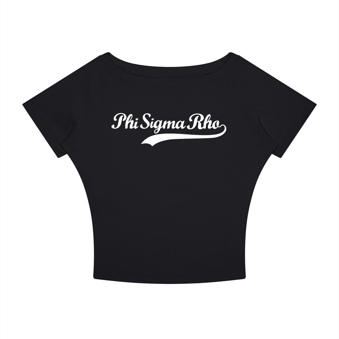 Phi Sigma Rho Off the Shoulder Tee