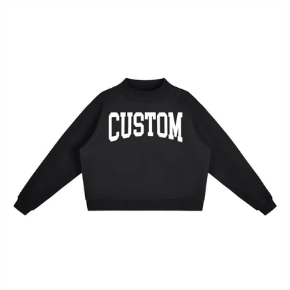 Custom Mock Neck Sweatshirt - Ivy Society