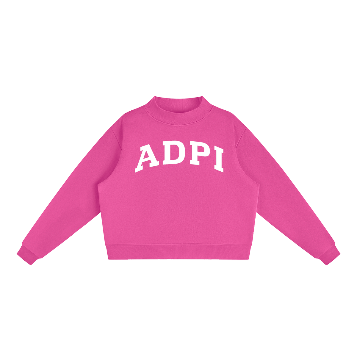 Alpha Delta Pi Mock Neck Sweatshirt