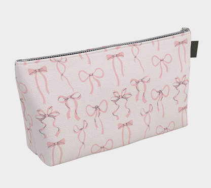 Gamma Phi Beta Personalized Bow Makeup Bag