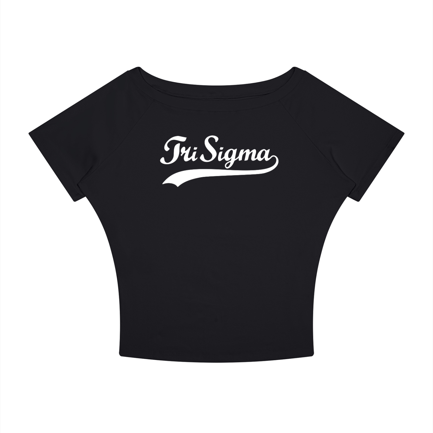 Tri Sigma Off the Shoulder Tee