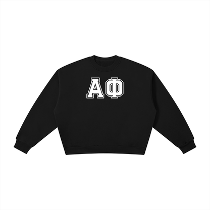 Alpha Phi Letters Sweatshirt