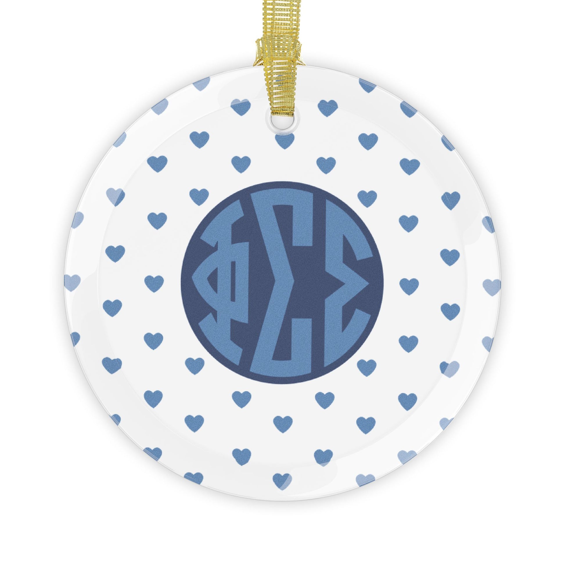 Phi Sigma Sigma Hearts Ornament - Ivy Society
