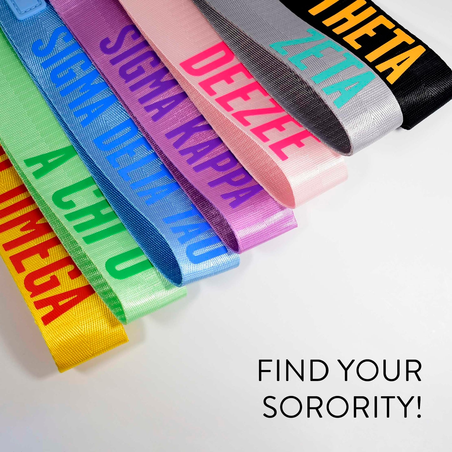 Pi Beta Phi Keychain Wristlet