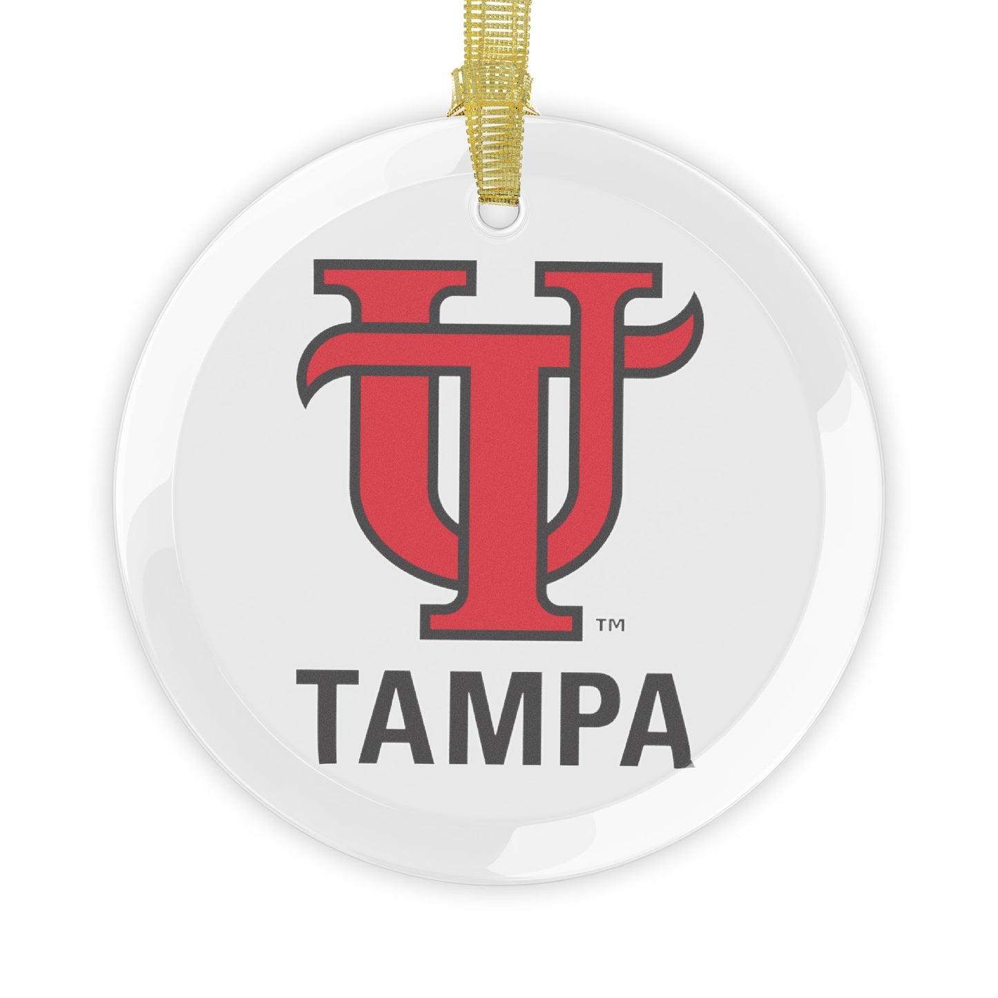 University of Tampa Glass Ornament - Ivy Society