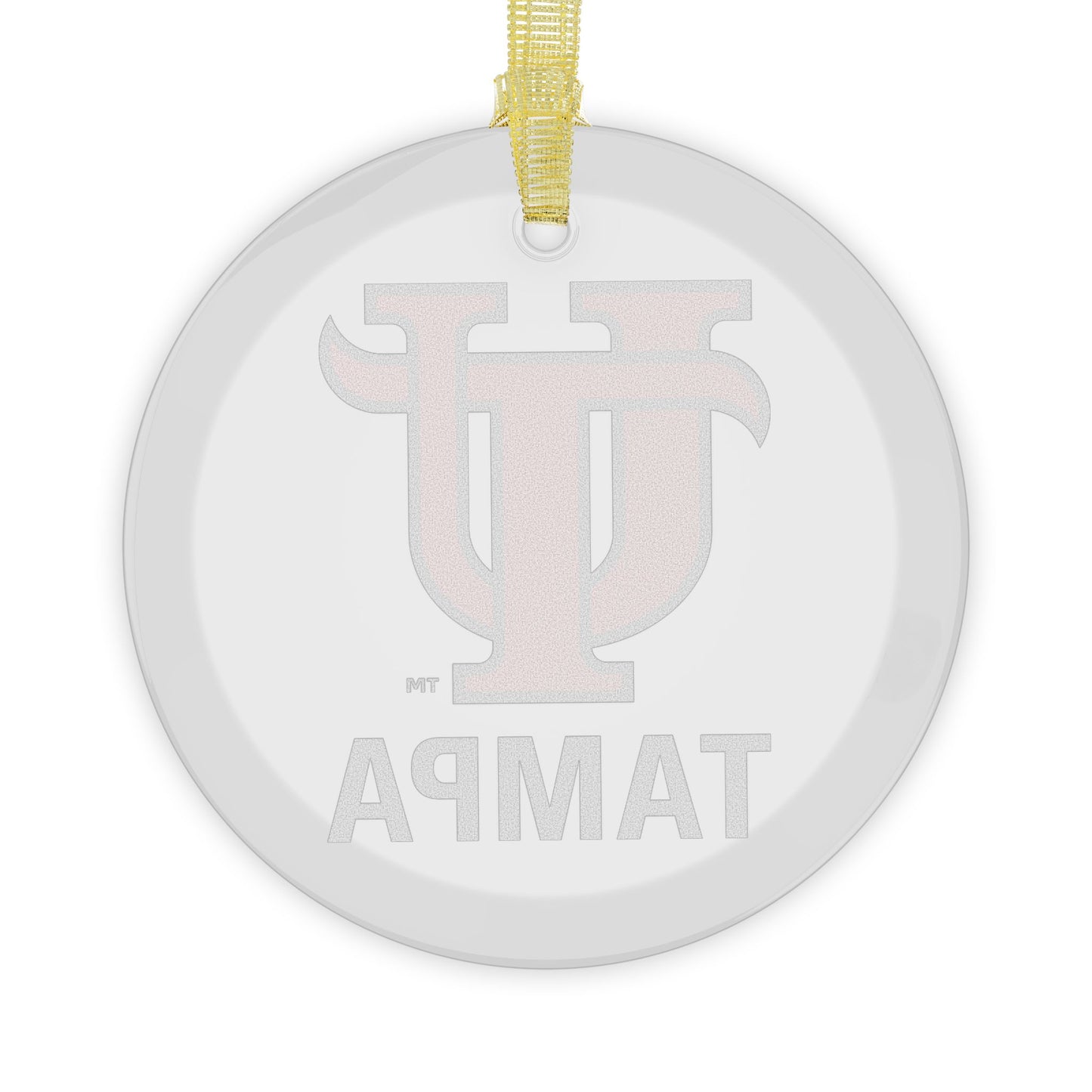 University of Tampa Glass Ornament - Ivy Society
