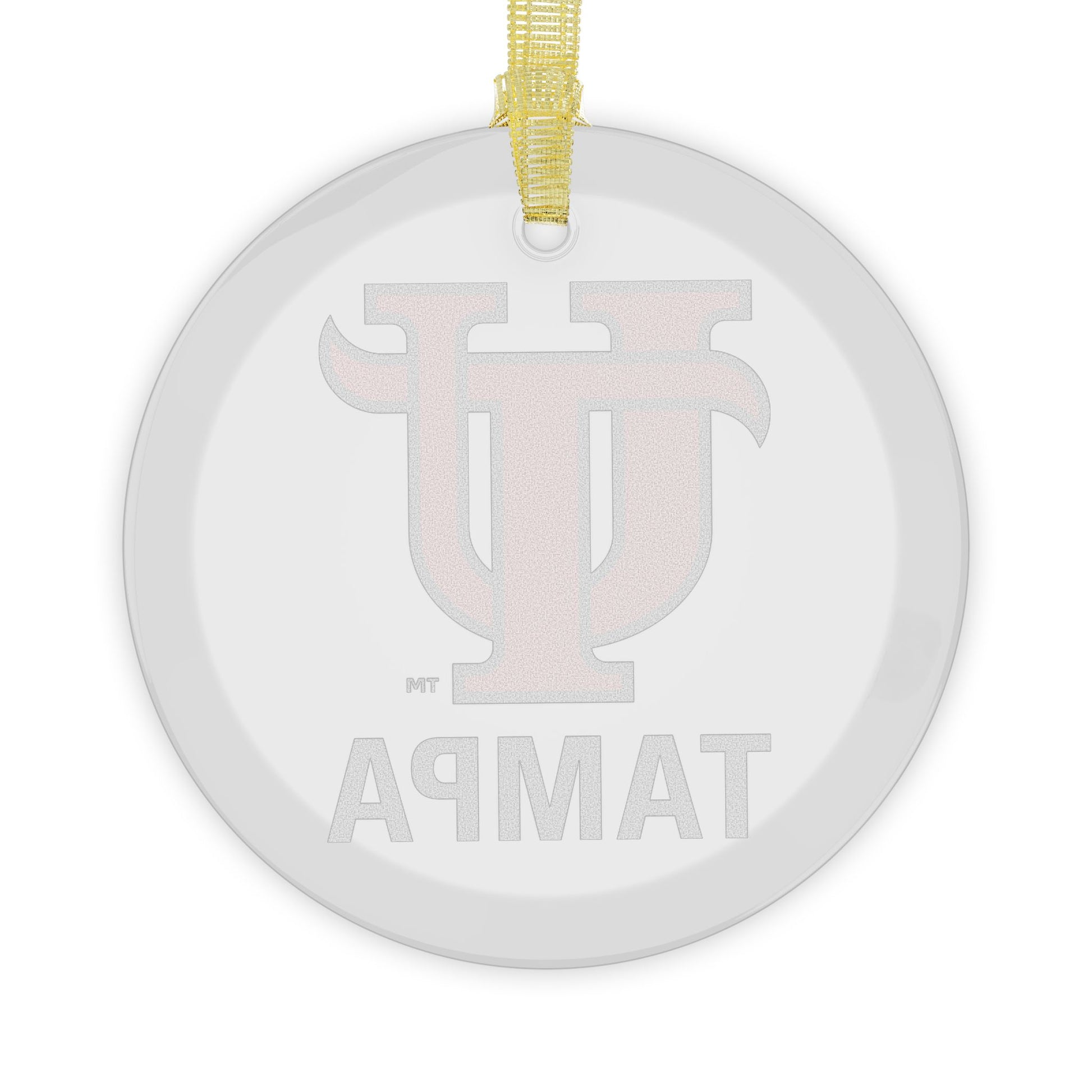 University of Tampa Glass Ornament - Ivy Society