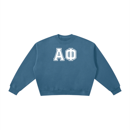Alpha Phi Letters Sweatshirt