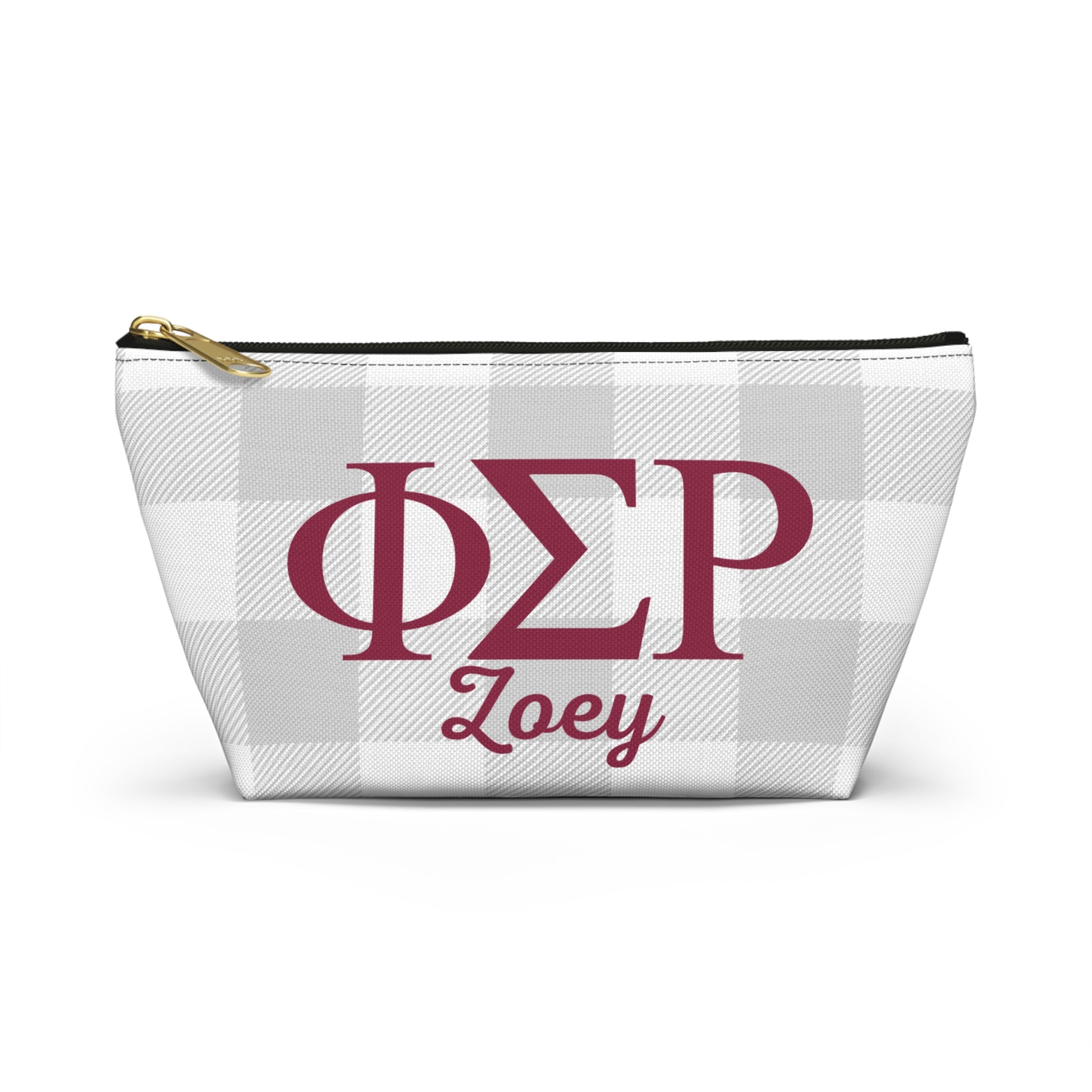 Phi Sigma Rho Personalized Makeup Bag - Ivy Society