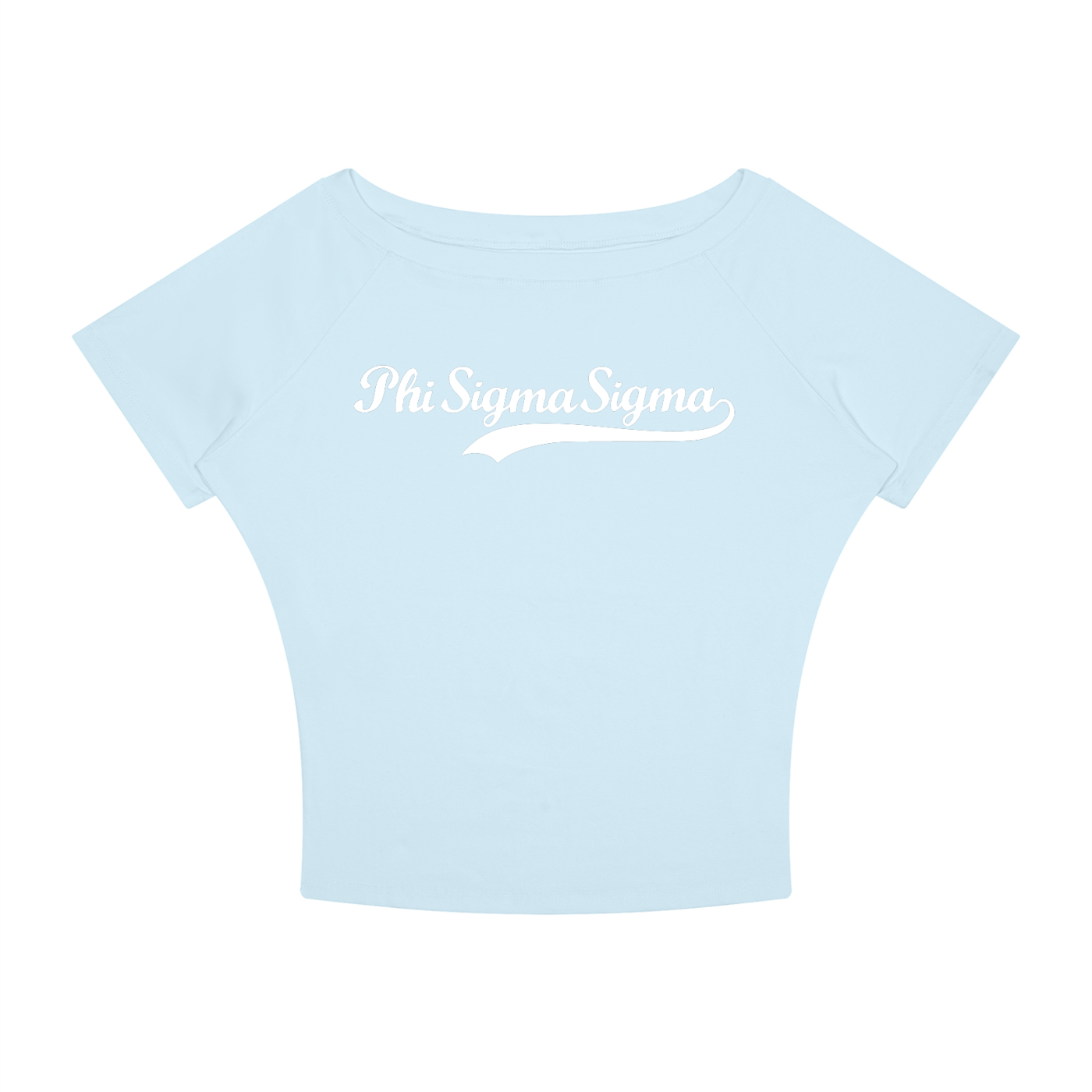 Phi Sigma Sigma Off the Shoulder Tee