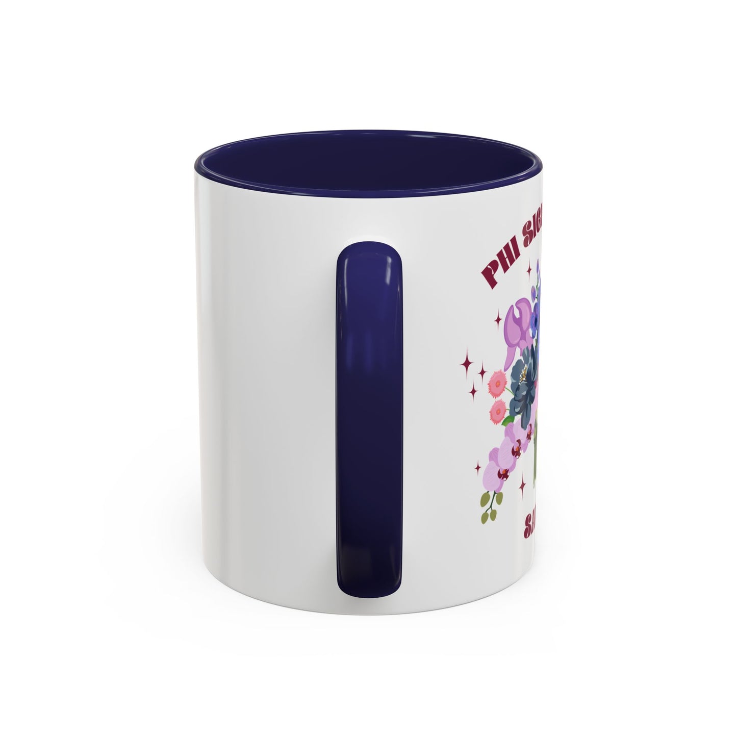 Phi Sigma Rho Personalized Flower Mug - Ivy Society