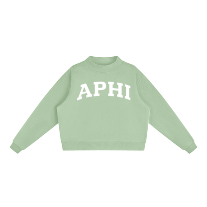 Alpha Phi Mock Neck Sweatshirt