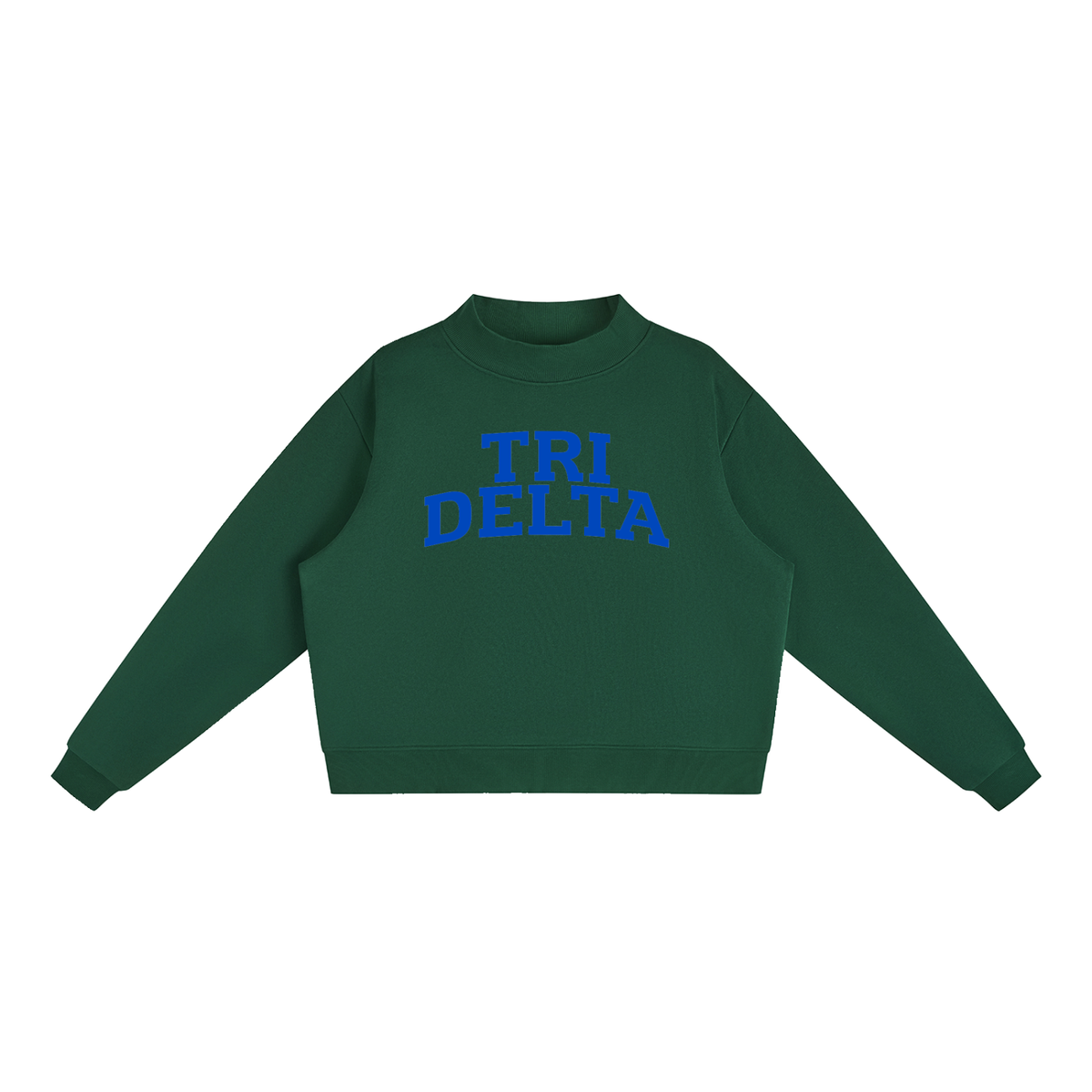 Tri Delta Mock Neck