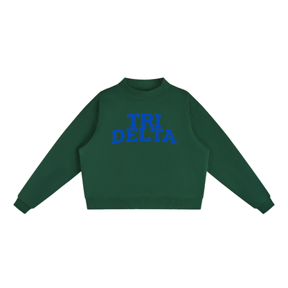 Tri Delta Mock Neck