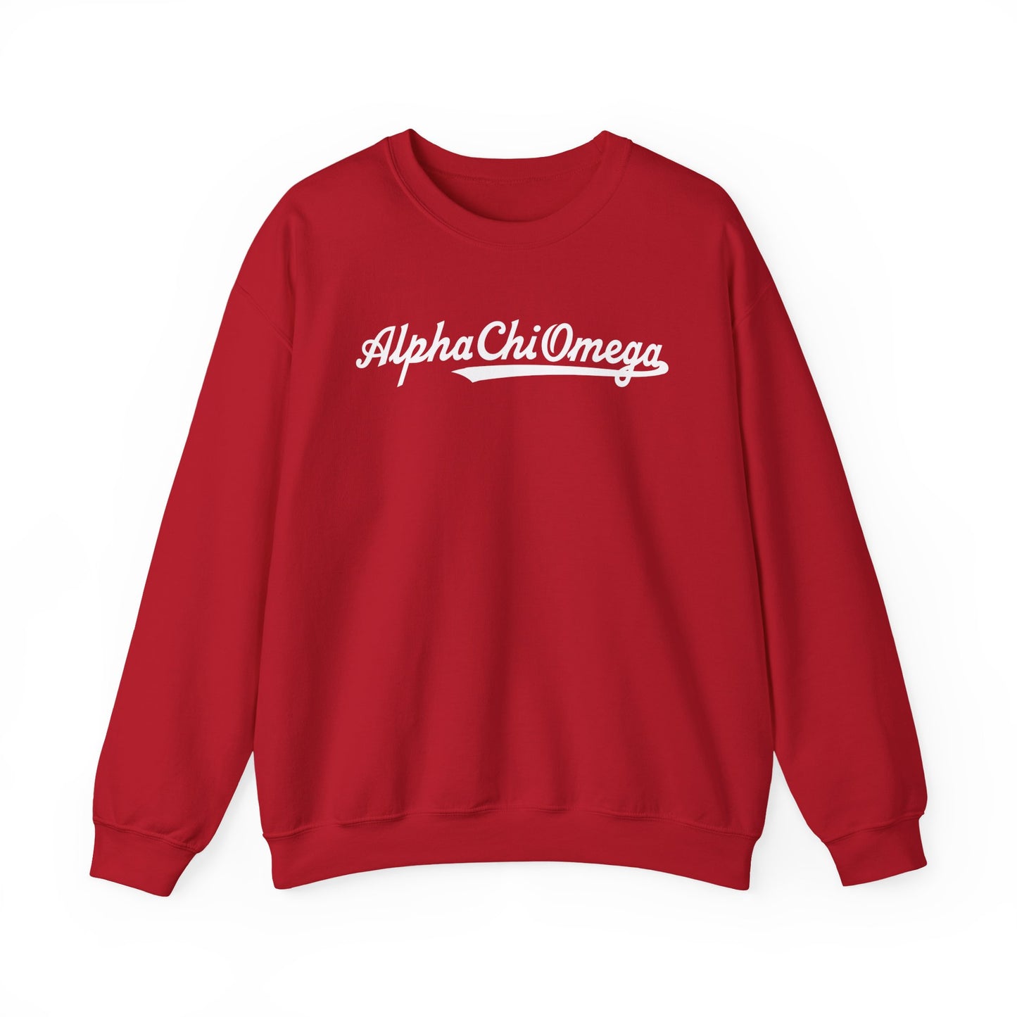 Alpha Chi Omega Baseball Sweatshirt - Ivy Society
