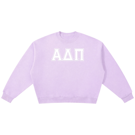 Alpha Delta Pi Letters Sweatshirt