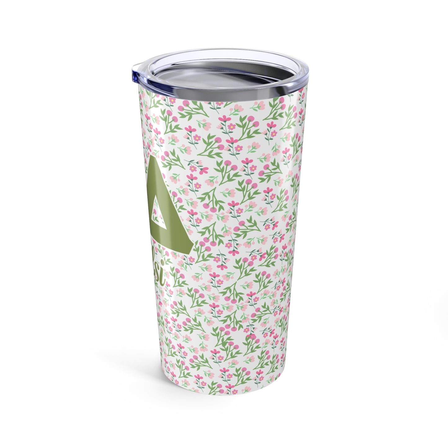 Kappa Delta Personalized Floral Tumbler