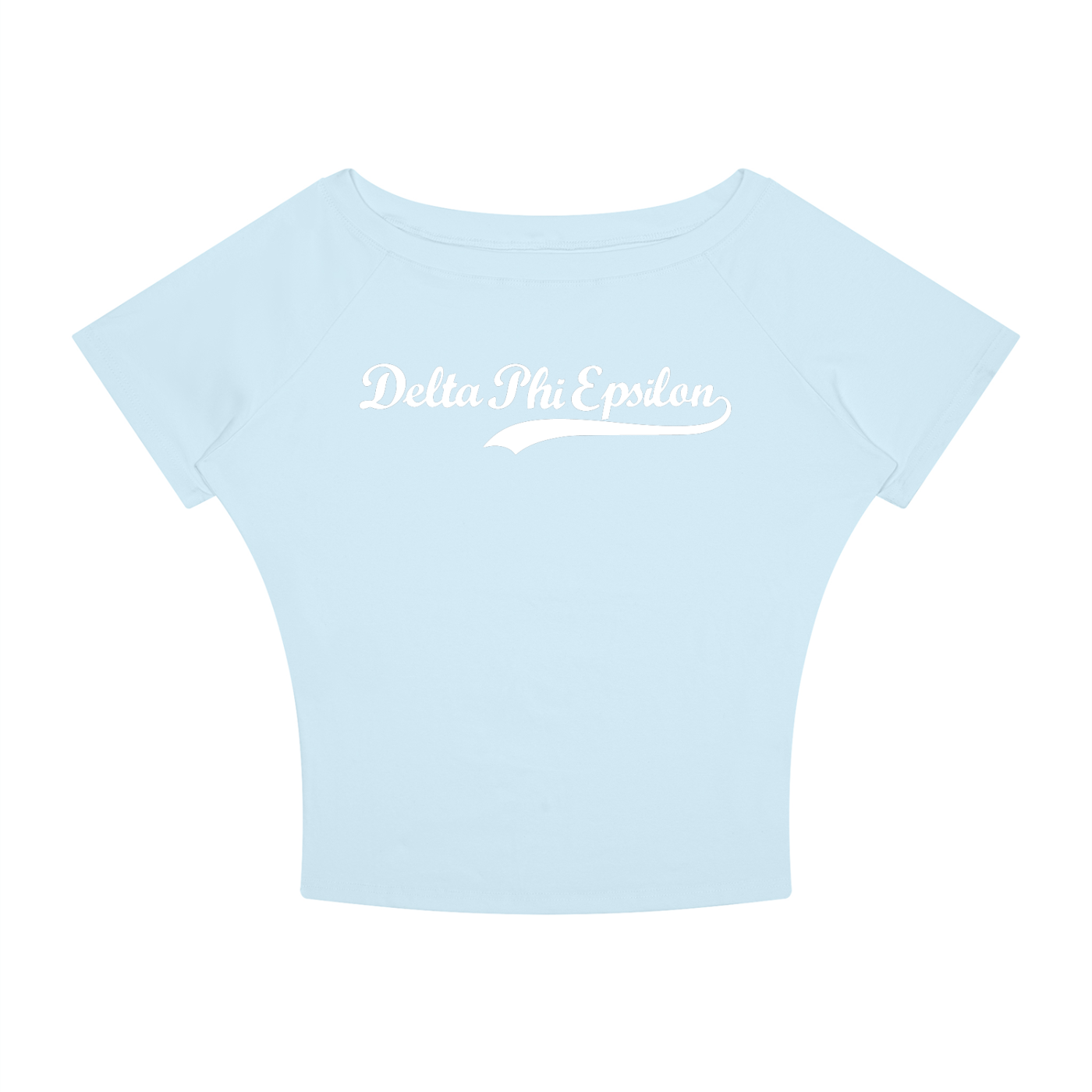 Delta Phi Epsilon Off the Shoulder Tee