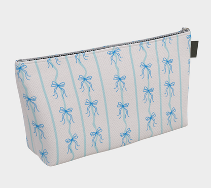 Tri Delta Personalized Bow Makeup Bag