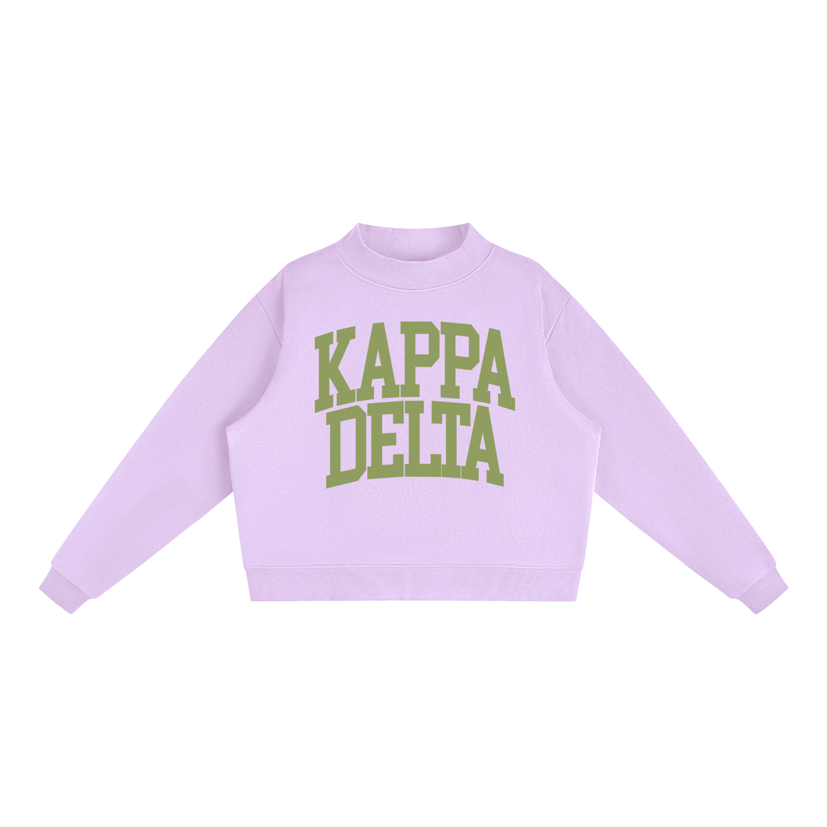 Kappa Delta Big Mock Neck
