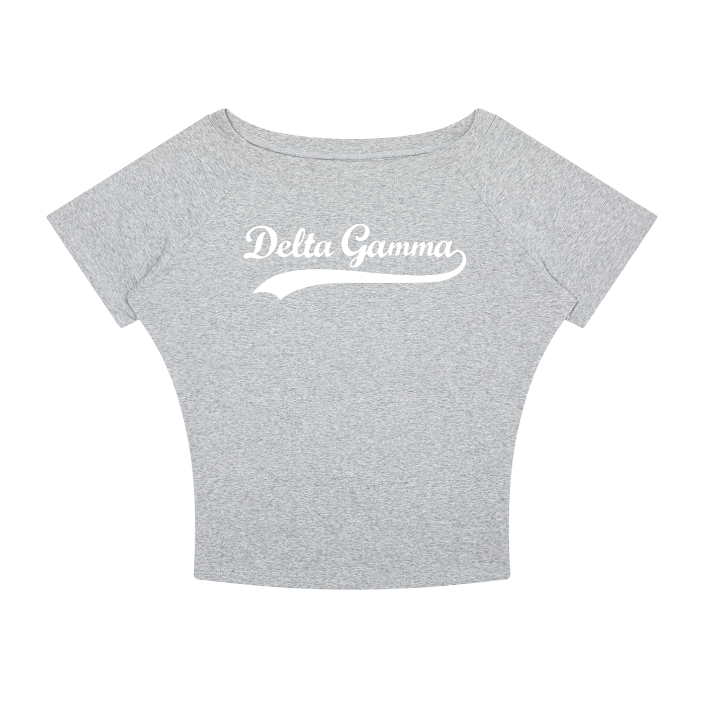 Delta Gamma Off The Shoulder Tee