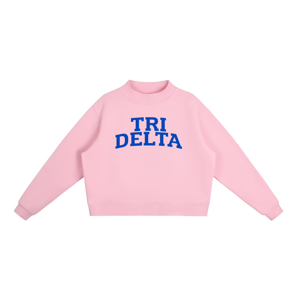 Tri Delta Mock Neck