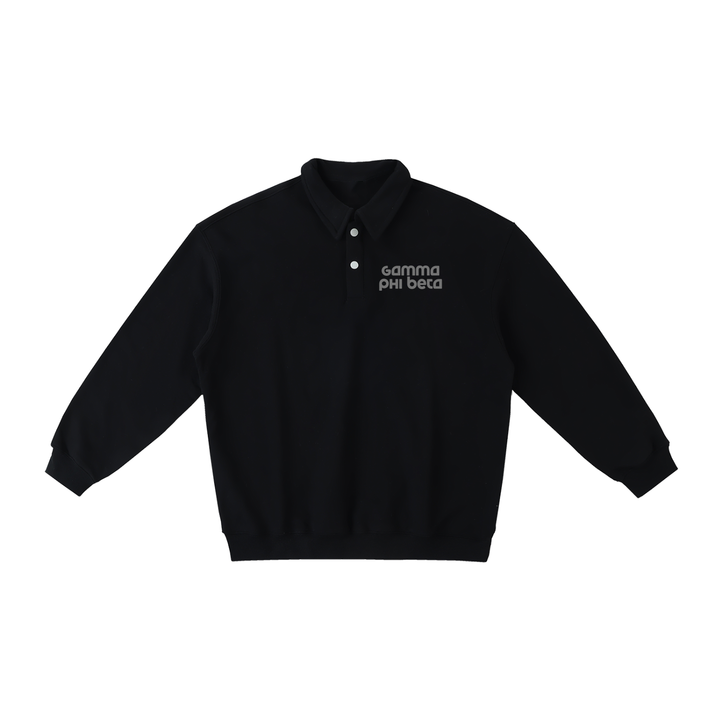 Gamma Phi Beta Polo Collar Sweatshirt