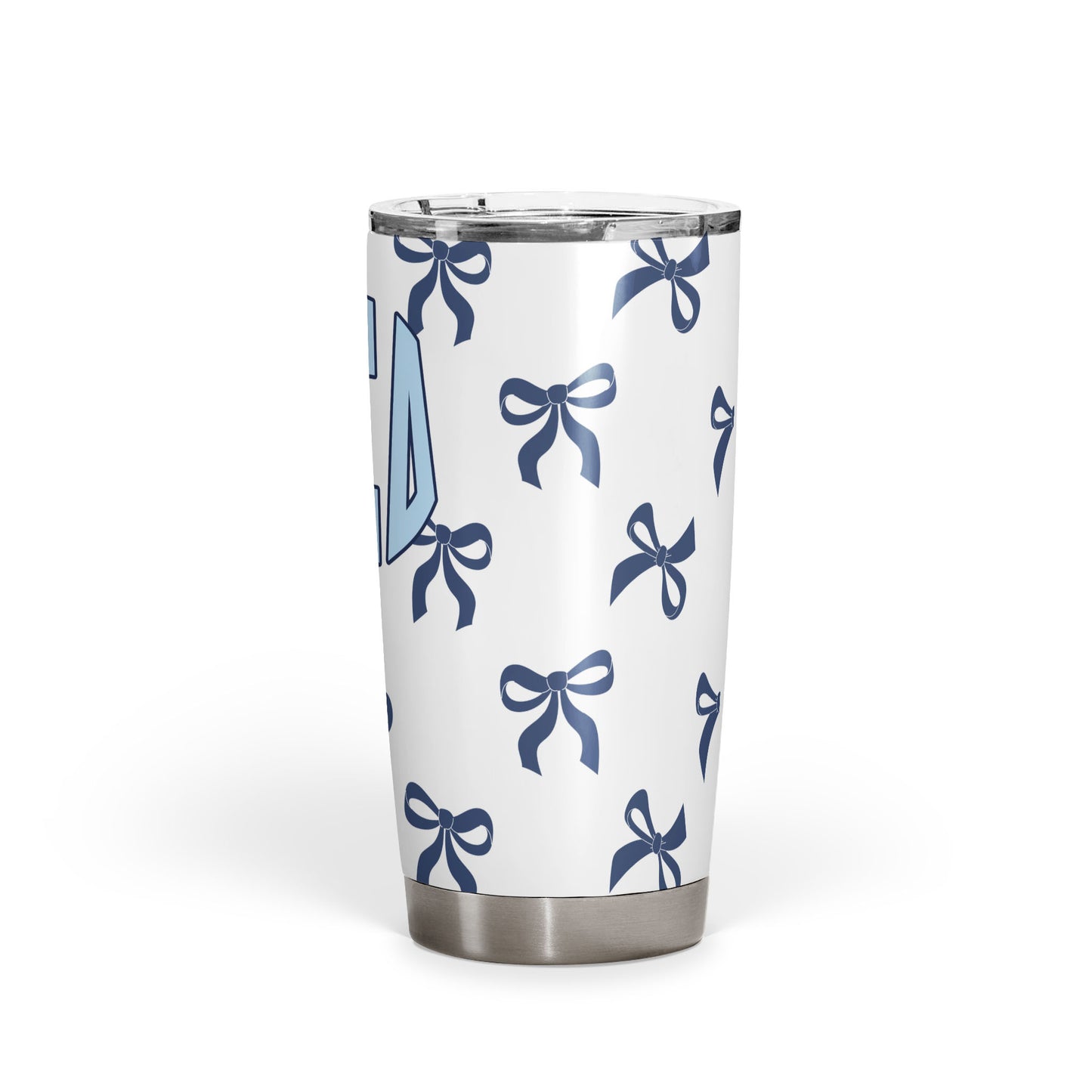 Alpha Xi Delta Monogram Bow Tumbler - Ivy Society