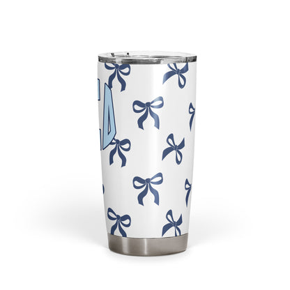 Alpha Xi Delta Monogram Bow Tumbler - Ivy Society