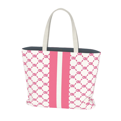 Phi Mu Print Tote Bag