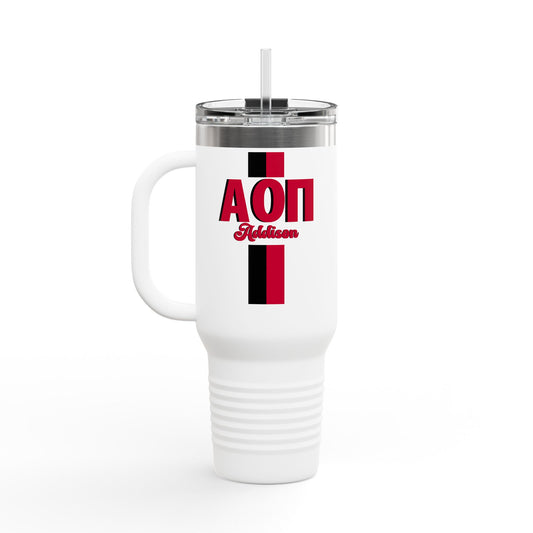 Alpha Omicron Pi Personalized 40oz Tumbler