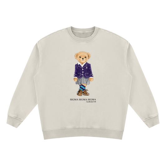 Tri Sigma Sorority Bear Vintage Wash Sweatshirt