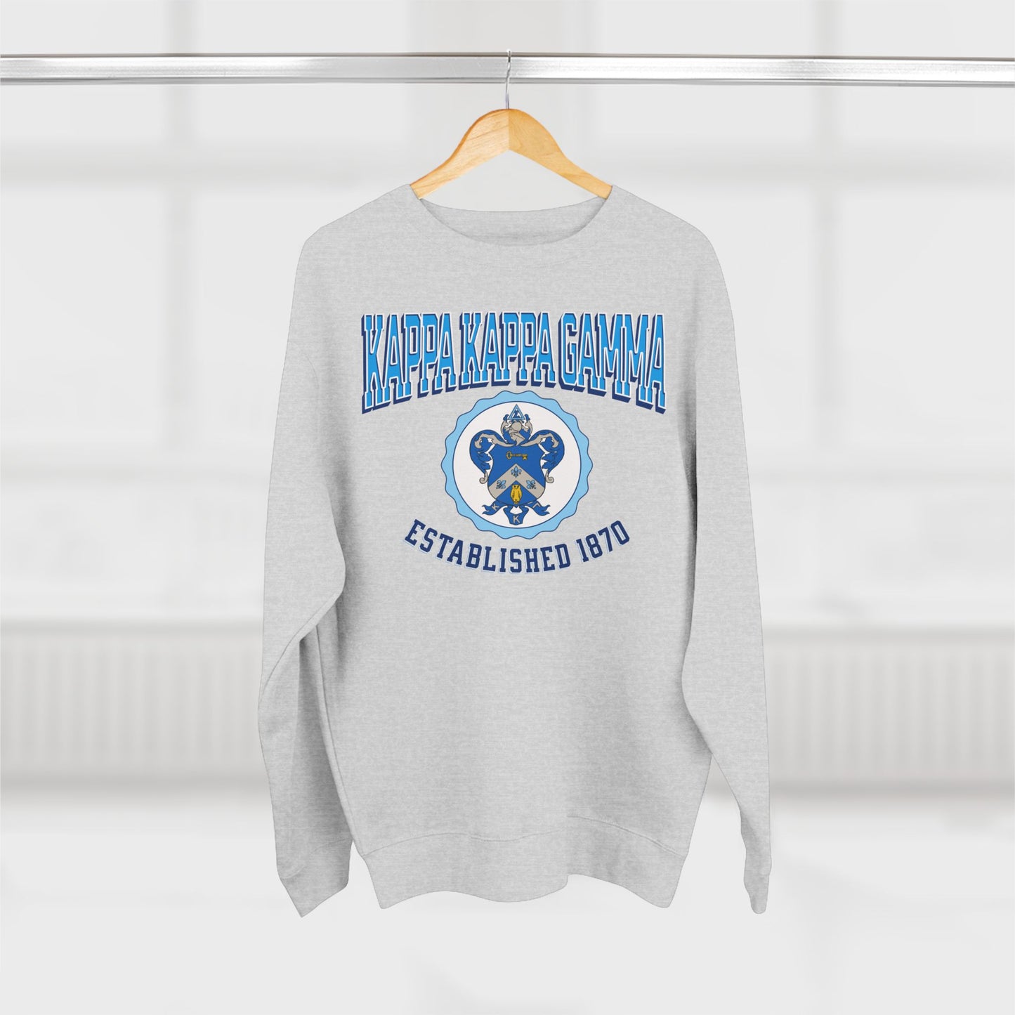 Kappa Kappa Gamma Crest Sweatshirt - Ivy Society