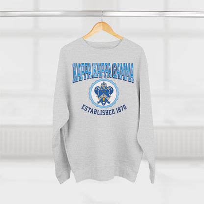 Kappa Kappa Gamma Crest Sweatshirt - Ivy Society