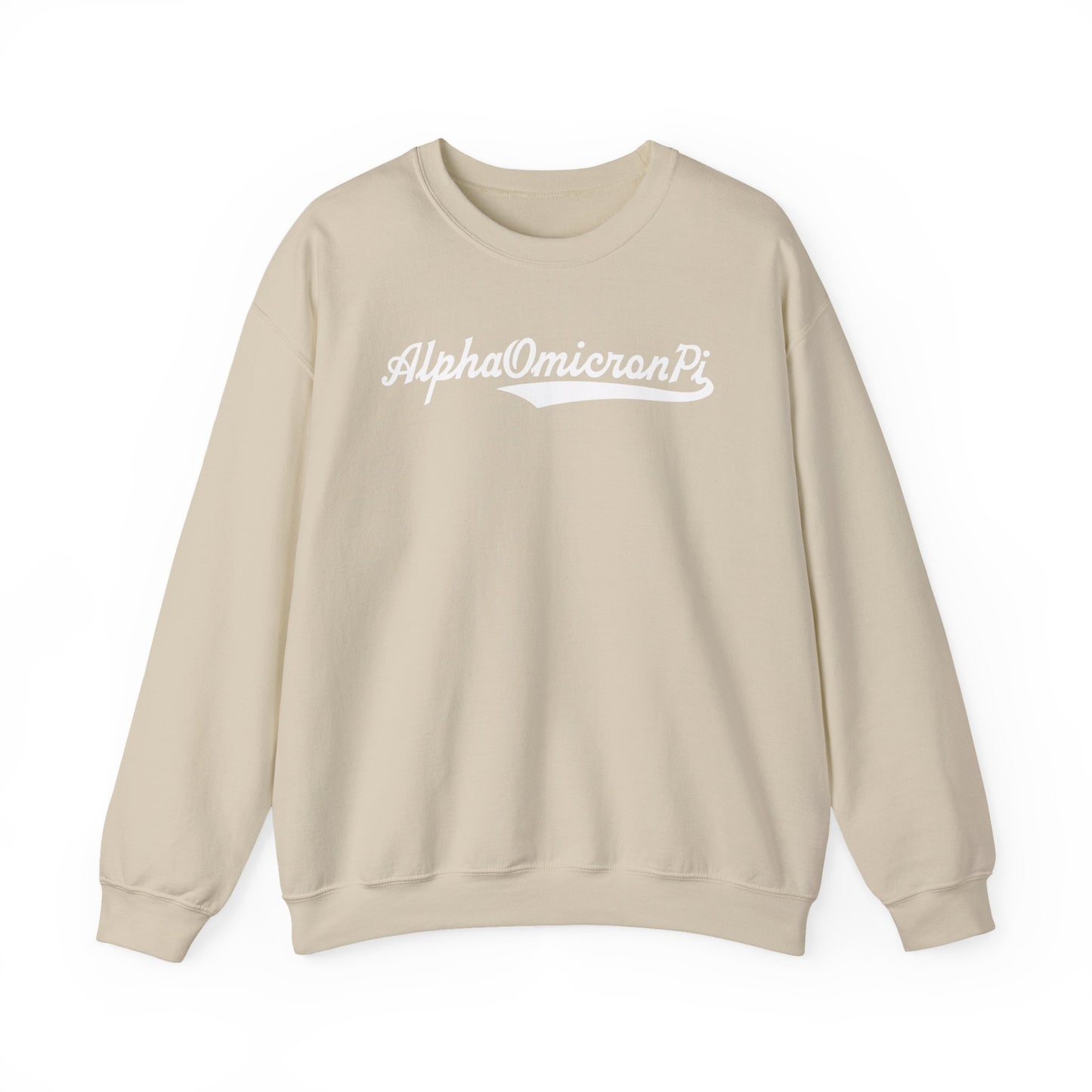 Alpha Omicron Pi Baseball Sweatshirt - Ivy Society