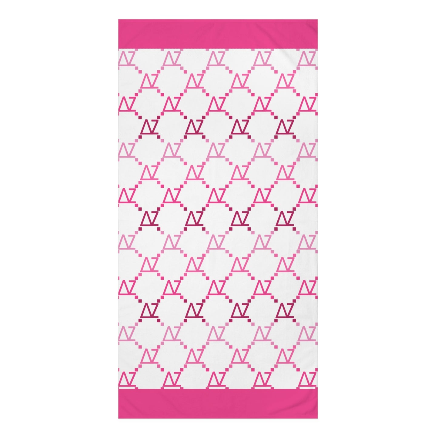 Delta Zeta towel, sorority towel, sorority merch, delta zeta merch, delta zeta gift, sorority gifts, DZ sorority big little reveal
