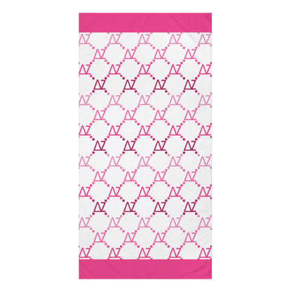 Delta Zeta towel, sorority towel, sorority merch, delta zeta merch, delta zeta gift, sorority gifts, DZ sorority big little reveal