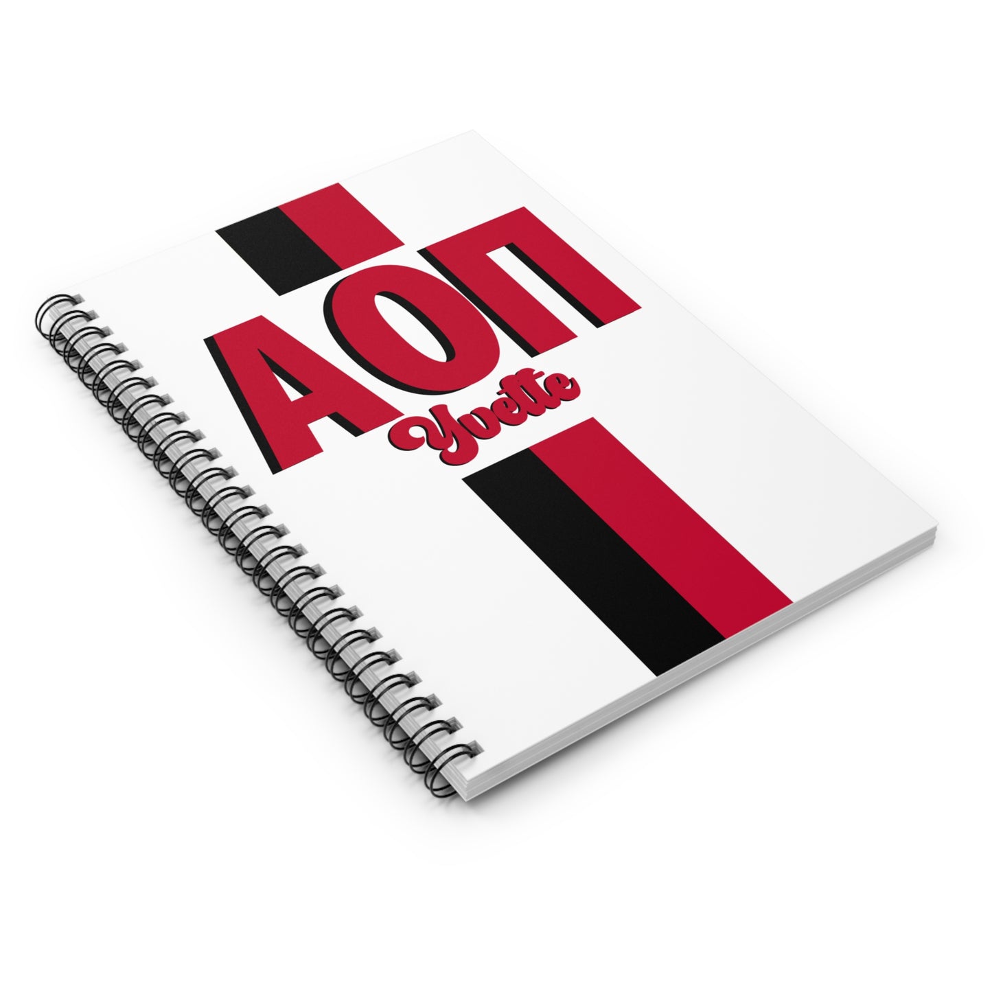 Alpha Omicron Pi Personalized Notebook