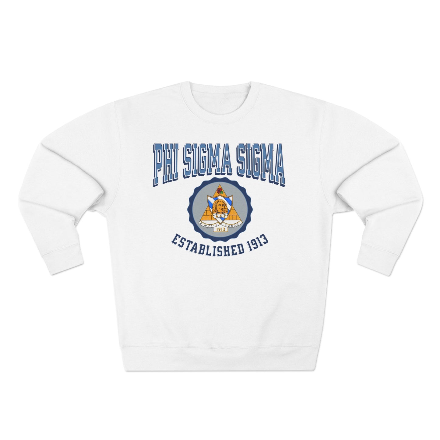 Phi Sigma Sigma Crest Sweatshirt - Ivy Society