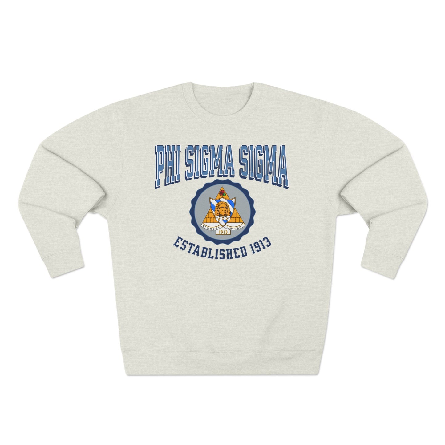 Phi Sigma Sigma Crest Sweatshirt - Ivy Society