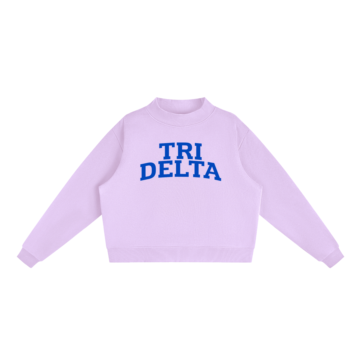 Tri Delta Mock Neck
