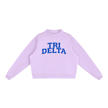 Tri Delta Mock Neck