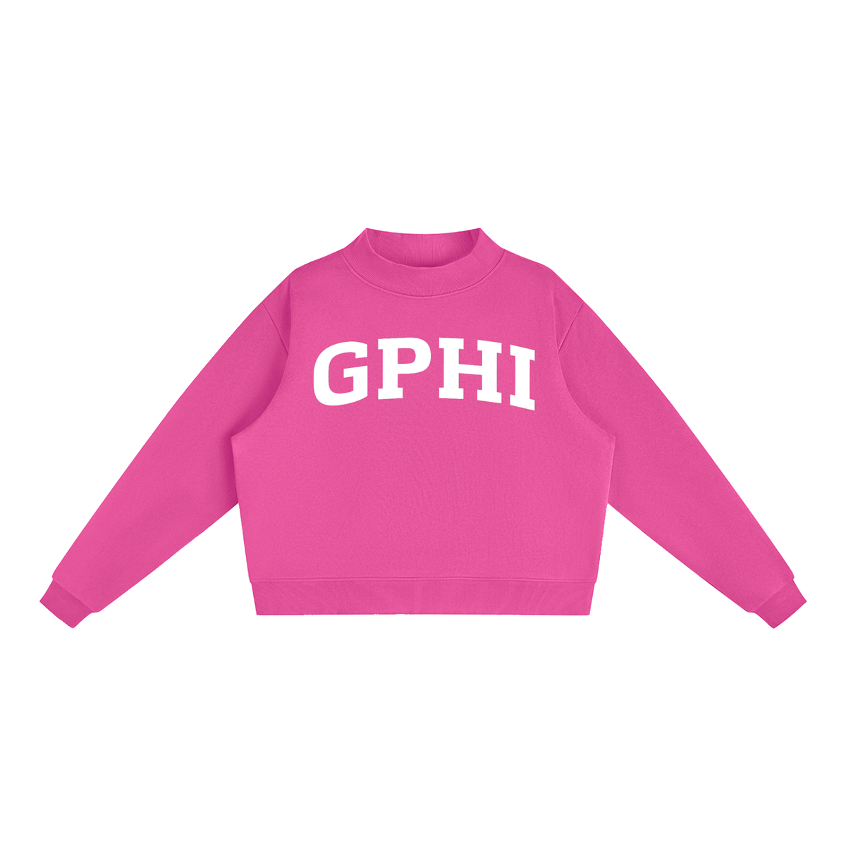 Gamma Phi Beta Mock Neck Sweatshirt
