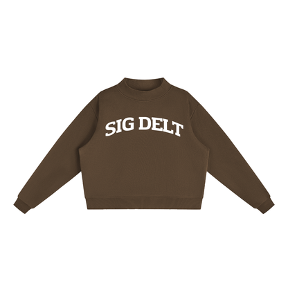 Sig Delt Mock Neck