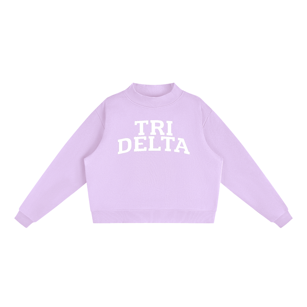 Tri Delta Mock Neck