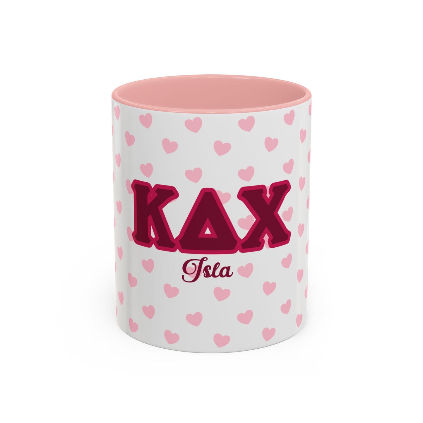 Kappa Delta Chi Personalized Heart Mug - Ivy Society