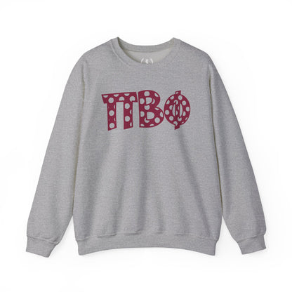 Pi Beta Phi Dot Letter Sweatshirt - Ivy Society