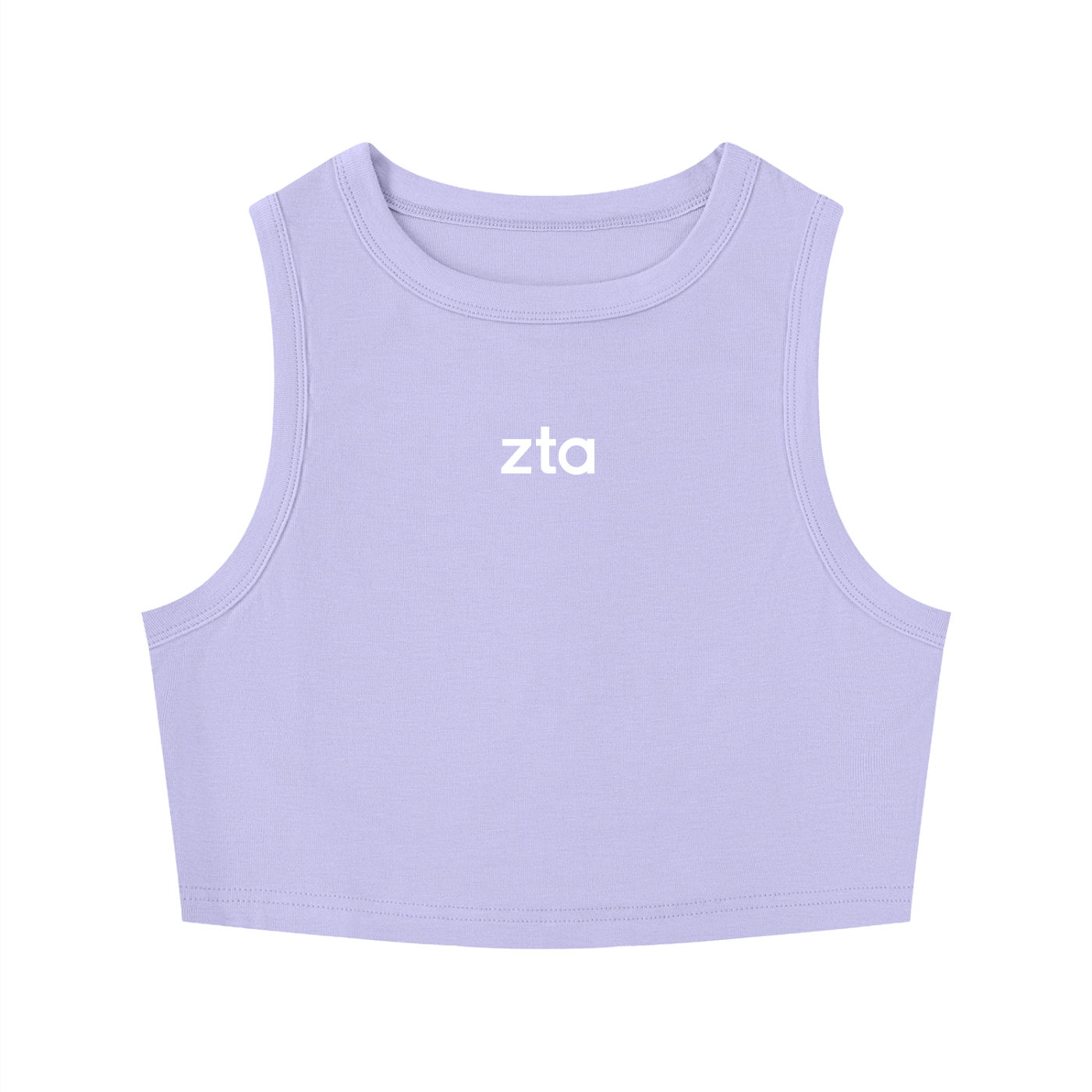 Zeta Tau Alpha Athletic Cropped Tank