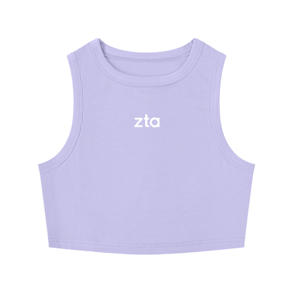 Zeta Tau Alpha Athletic Cropped Tank