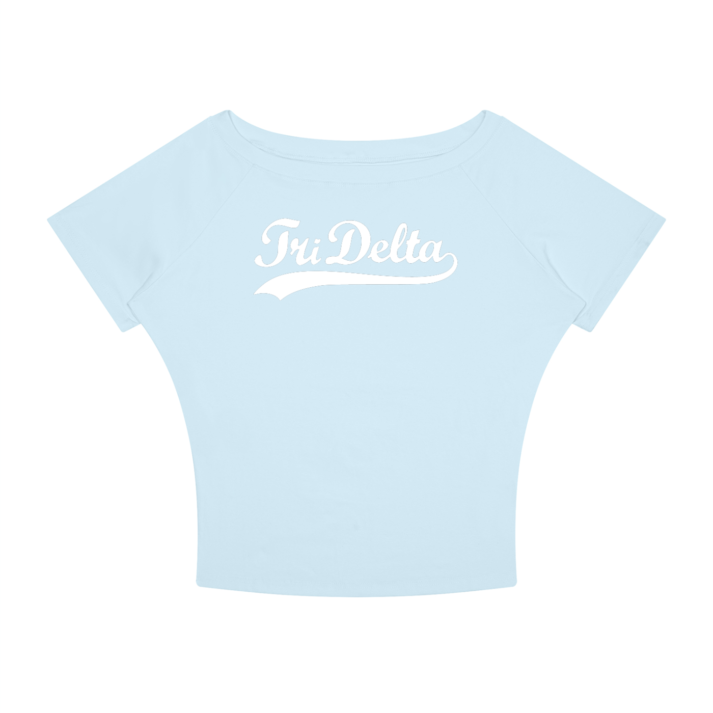 Tri Delta Off the Shoulder Tee